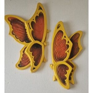 Vintage Universal Statuary Butterfly 1973 Wall Decor